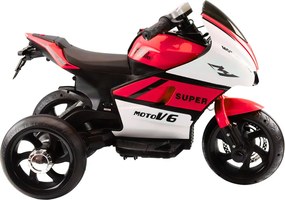 LEAN CARS Motocykel HT-5188 červený