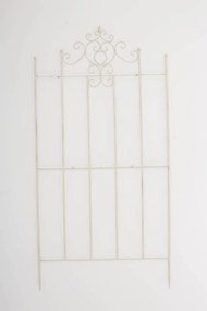 Mriežka na popínavé rastliny Paula - 180 x 85,5 cm - Krémová antik