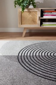 Koberec Muse MU14 sivý Retro