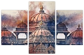 Obraz - Akshardham, Nové Dílií, India (90x60 cm)