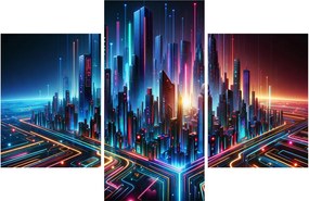 Obraz - Mesto budúcnosti (90x60 cm)