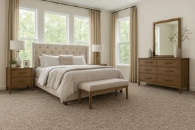 Spoltex, Koberec metráž Optik 14 Hnedý, na mieru, šíře 3m,4m,5m, hnedá, filc, chodba / predsieň