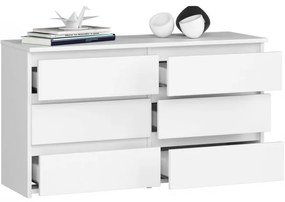 Komoda CL100 6SZ biela