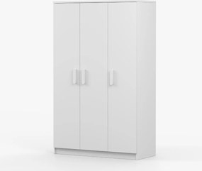 Šatníková skriňa SMYK 120 - biela (viac variant)