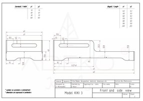 Detská posteľ 80x200 cm Kiki 3 - Adeko
