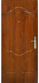 Dvere vchodové Mx-zeus 80L zlatý dub pp