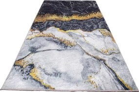 Koberec MILANO 40013-01 čierny / sivý