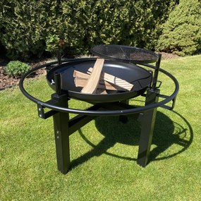 Multifunkčné ohnisko + gril s el. ihlou Avenberg KENTUCKY
