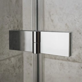 Rea Atlas, sprchové dvere 100x200cm, ľavý variant, 6mm číre sklo, chrómový profil, KPL-K4664