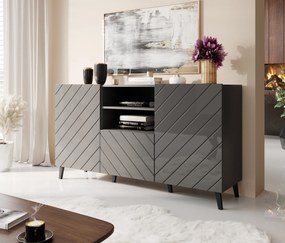 Cama Komoda Abeto - sivá