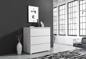 Komoda 80 cm, biela