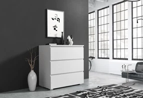 Komoda 80 cm, biela