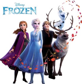 Frozen 2 - nálepka na stenu