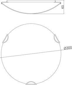 GLOBO 40402-2 - Stropné svietidlo CALIMERO 2xE27/60W/230V