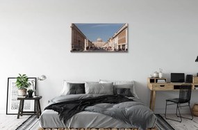 Obraz na plátne Katedrála Rome budovy ulice 140x70 cm