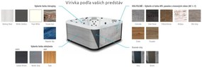 Hanscraft Vírivka HC1 Pearl white Nordic Gray