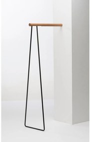 Čierny oceľový stojan na oblečenie 65x150x45 cm – LIND DNA