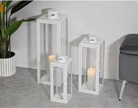 Kovový lampáš 3 ks (výška 66 cm) – Mauro Ferretti