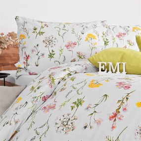 Obliečky bavlnené Luiza EMI: Predĺžený set jednolôžko obsahuje 1x 140x220 + 1x 70x90