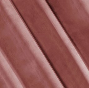 Zatemňovacie jednofarebné závesy v ružovej farbe 140 x 270 cm