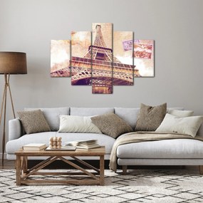 Obraz - Pohľad z Paríža (150x105 cm)