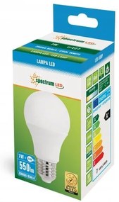 Toolight - LED studená žiarovka E-27 230V 7W 500lm 13899, OSW-01005