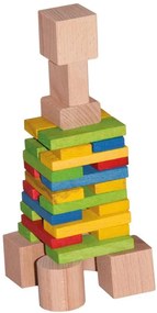 Woody Drevené farebné domino 200 ks