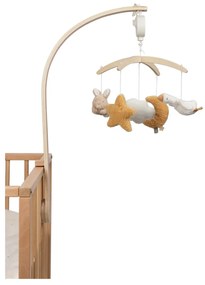 Hudobný kolotoč drevený Newborn Naturals