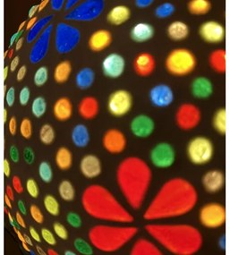Mozaiková lampa Tiffany štýl KVETY JOY Branches - burner 37*15