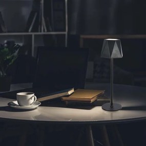 LED Stmievateľná dobíjacia stolná lampa LED/4W/5V 3000-6000K 1800 mAh čierna