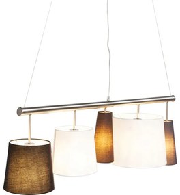 InternetovaZahrada - Kare Design Závesná lampa Parecchi Silver 100 cm