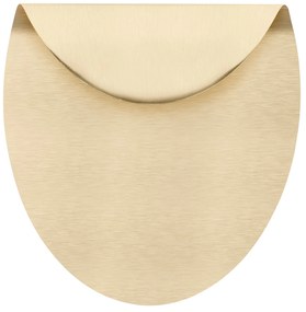 Toolight Toolight, LED nástenné svietidlo 3W, 4000K, 4000lm, APP1431-W, zlatá matná, OSW-07986