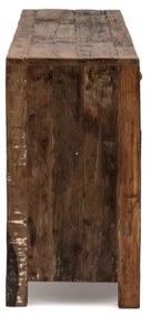 furniture-nabytek.cz - Masívny príborník Madurai II z recyklovaného dreva, neupravený, hnedý – 150×40×75 cm