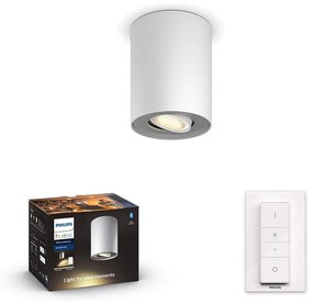 Philips Philips 56330/31/P6 - LED Stmievateľné svietidlo Hue PILLAR 1xGU10/5W/230V + DO P3755