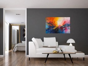 Obraz - Farebná abstrakcia (90x60 cm)