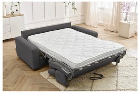 Tmavosivá rozkladacia pohovka 215 cm Monaco – Bobochic Paris