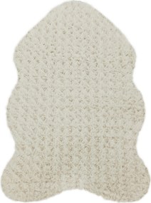 XXXLutz UMELÁ KOŽUŠINA, 60/90 cm, biela Boxxx - Koberce - 003077005501