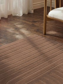 Vikosa, Kusový koberec Vikosa Arcura 106300 Brown, 120x180, hnedá, obývacia izba