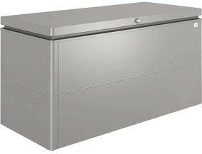 Záhradný box na podušky Biohort LoungeBox 160, 160x70x83,5 cm sivý metalický