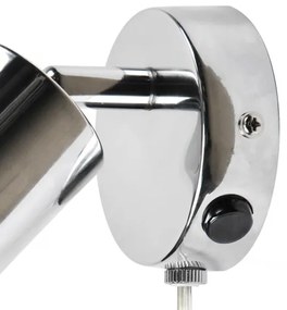 Nordlux - Nástenné bodové svietidlo EXPLORE 1xGU10/7W/230V lesklý chróm