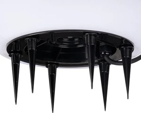 Kanlux 45933 - Vonkajšie svietidlo STONO 1xE27/20W/230V pr. 50 cm IP65 biele