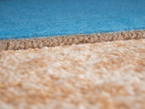 Condor Carpets, Metrážny koberec Serena 6632, na mieru, šíře 4m,5m, oranžová, filc, obývacia izba