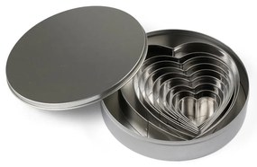 Vykrajovače v súprave 9 ks Heart – Blomsterbergs