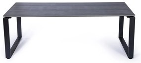 Sivý záhradný stôl pre 8 osôb Bonami Selection Strong, 210 x 100 cm