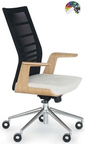 FORMDESIGN Dizajnové kancelárske kreslo EDGETEC UNA 100 čalúnenie KLASIK