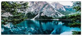 Obraz Jazerá v Alpách (120x50 cm)