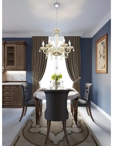 Eglo 39092 - Luster BASILANO 6xE14/40W/230V