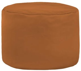 Taburetka Cilindro svetlohnedá ekokoža