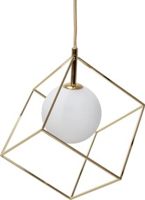 Toolight Toolight, závesné svietidlo 1xG9 APP1210-1CP, zlatá lesklá, OSW-04909