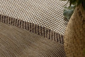 Koberec ORGANIC 2123 naturálny / krémový / sivý